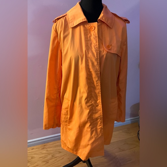Ladies orange raincoat size L - Picture 1 of 9